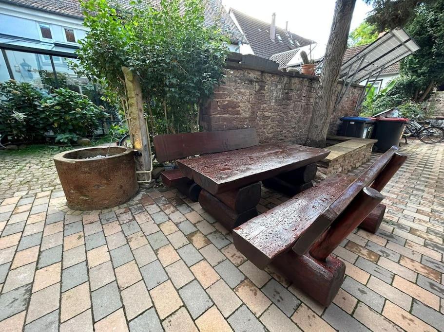 Exklusives Haus, Ruhig Gelegen Im Innenhof, Zentral, Lichtdurchflutet, Karlsruhe Eksteriør bilde